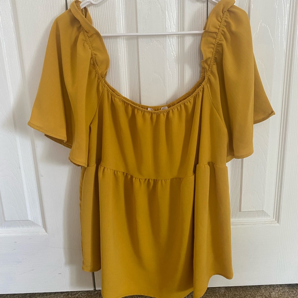 Yellow Blouse